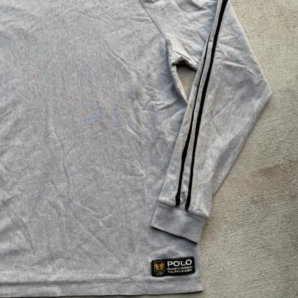 Polo ralph lauren Polo Jeans long sleeve grey striped shirt